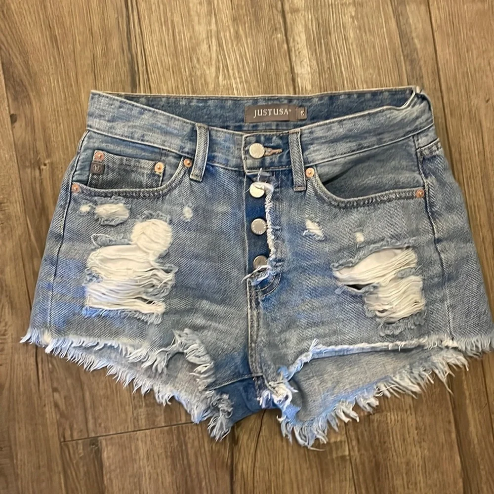 Jean shorts SMALL - Picture 1 of 3